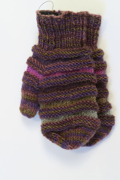 Single Ply Reverse Knit Mitts