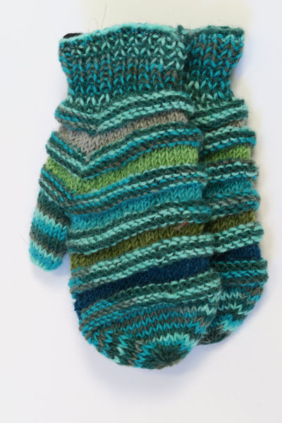 Single Ply Reverse Knit Mitts