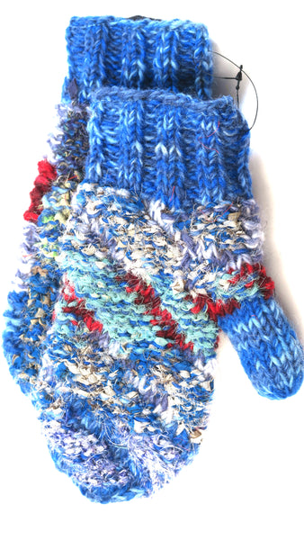 Cable Coiled Mitts