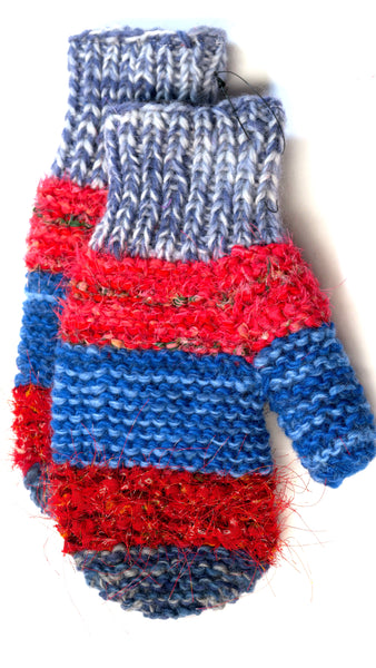 Multi Col. Mitts