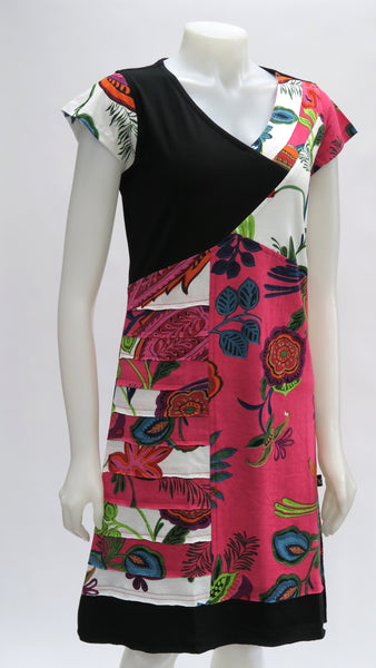 Floral Sinker Patch C/S Dress