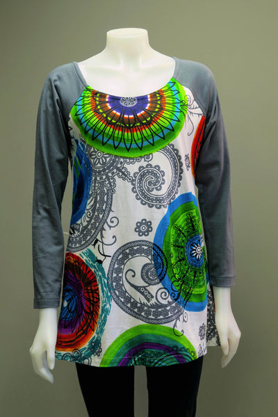 Big Circle Cotton Tunic