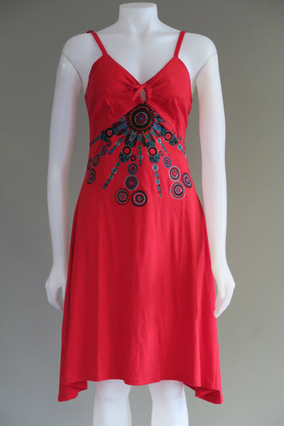 Dot Flair Tank Dress