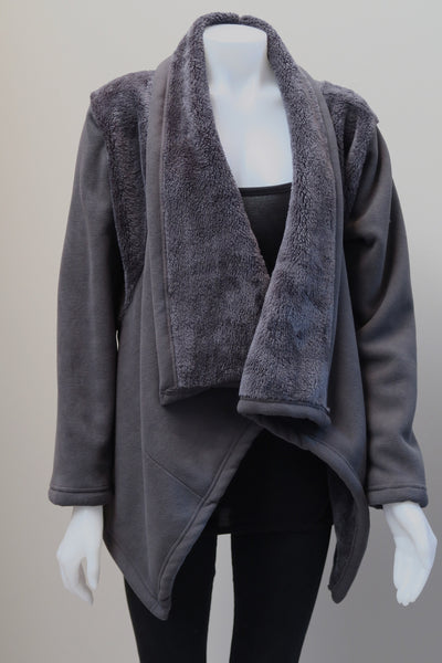 Fur/ Fleece Reversable Jacket