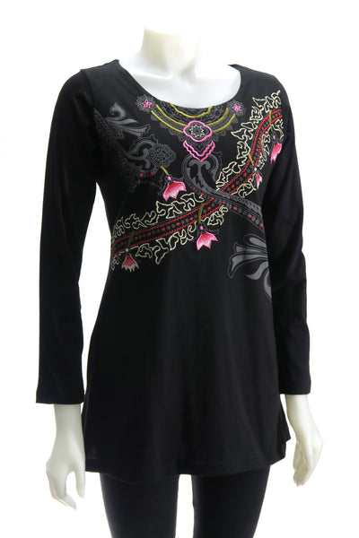 Printed Emb. Tunic