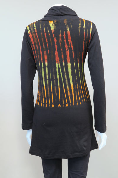 RJ-T8809-CO - Tie Dye Tunic