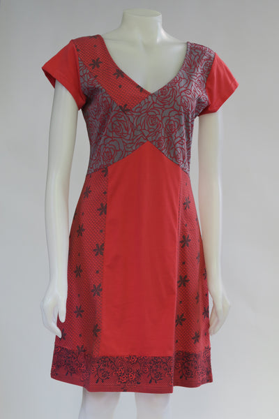 Org Cotton C/S Rose Dress