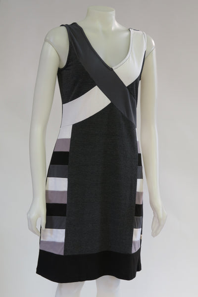 Org Cotton/Jaquard Patch S/L Dress