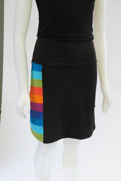 Org Cotton Rainbow Skirt
