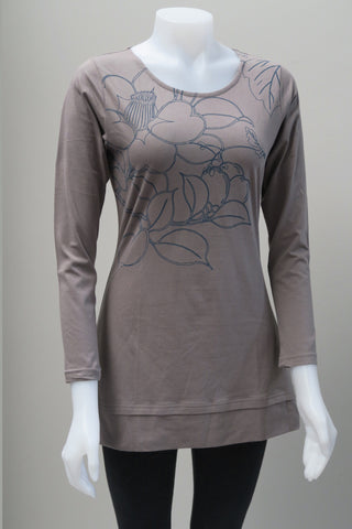 Organic Cotton Flower Print Tunic