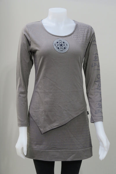 Organic Cotton Layered Mantra Tunic