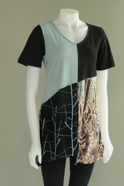 Tree Feather H/S Tunic