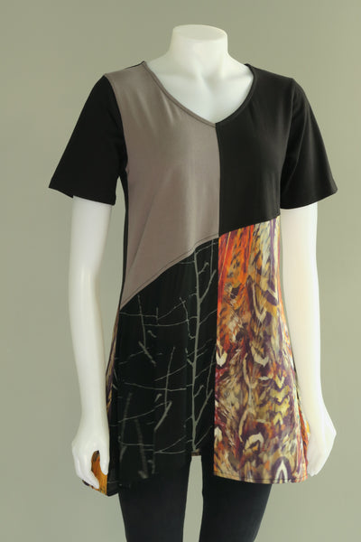 Tree Feather H/S Tunic
