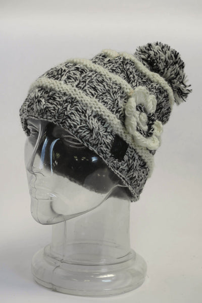 Flower Wool Hat