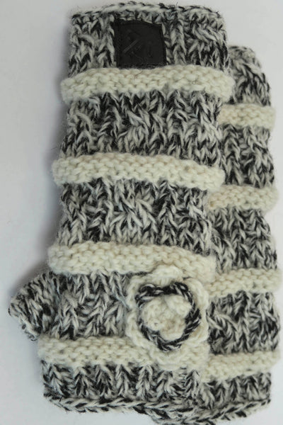 Flower Wool Hand Warmers
